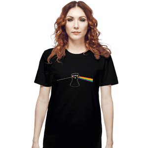 Shirts T-Shirts, Unisex / Small / Black Dark Side Of Infinity