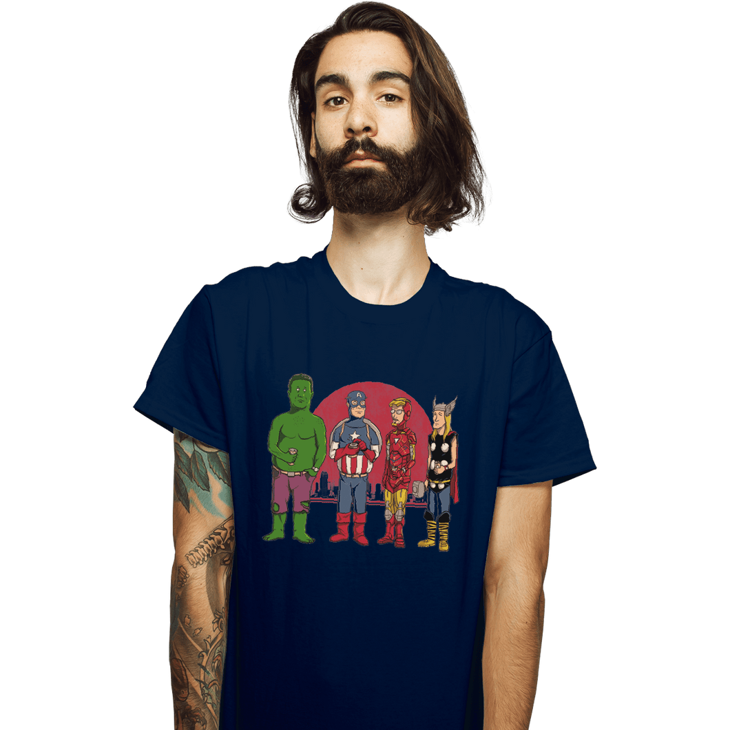 Shirts T-Shirts, Unisex / Small / Navy King Of The Heroes
