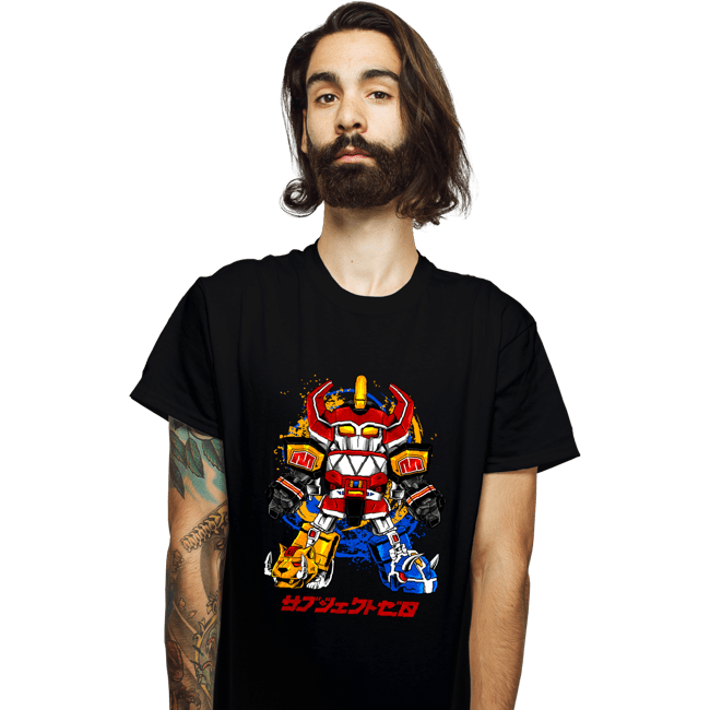 Daily_Deal_Shirts T-Shirts, Unisex / Small / Black Chibi Megazord