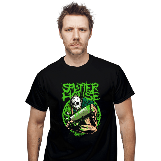 Daily_Deal_Shirts T-Shirts, Unisex / Small / Black House Of Splatter