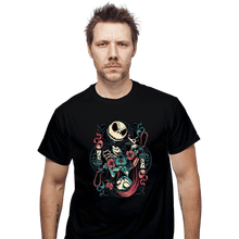 Load image into Gallery viewer, Daily_Deal_Shirts T-Shirts, Unisex / Small / Black Jack &amp; Sally Card
