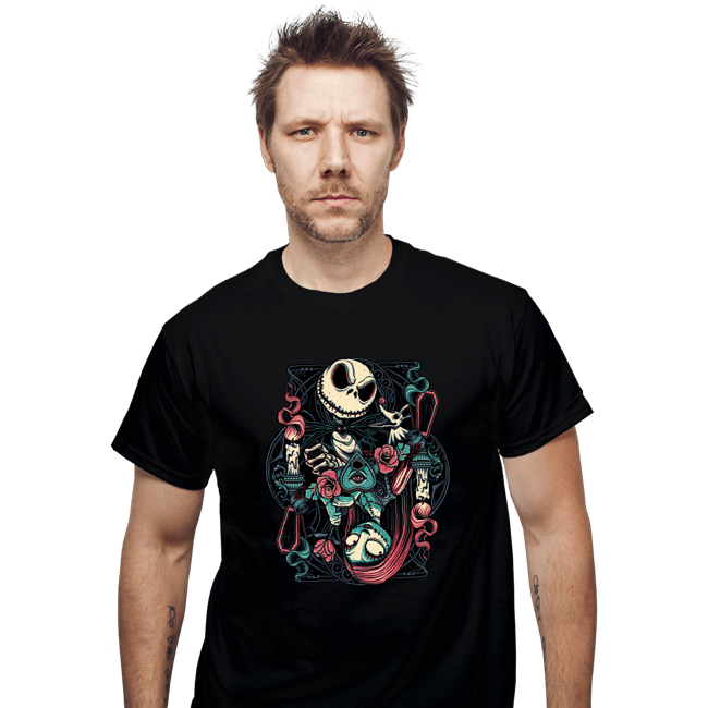 Daily_Deal_Shirts T-Shirts, Unisex / Small / Black Jack & Sally Card