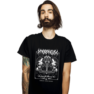 Shirts T-Shirts, Unisex / Small / Black Crow and Sand