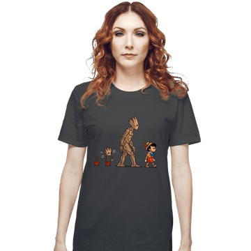 Shirts T-Shirts, Unisex / Small / Charcoal Galactic Evolution