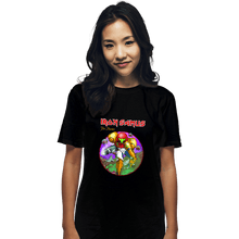 Load image into Gallery viewer, Daily_Deal_Shirts T-Shirts, Unisex / Small / Black Iron Samus

