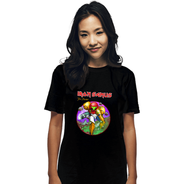 Daily_Deal_Shirts T-Shirts, Unisex / Small / Black Iron Samus