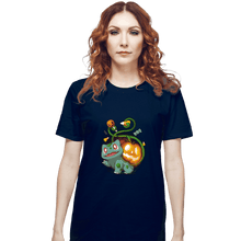 Load image into Gallery viewer, Secret_Shirts T-Shirts, Unisex / Small / Navy Bulpumpkin

