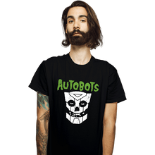 Load image into Gallery viewer, Secret_Shirts T-Shirts, Unisex / Small / Black Punk Robot
