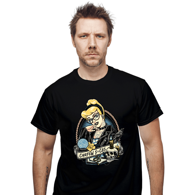 Daily_Deal_Shirts T-Shirts, Unisex / Small / Black Rocker Cinderella