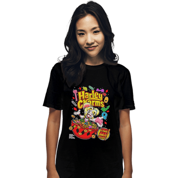 Shirts T-Shirts, Unisex / Small / Black Harley Charms
