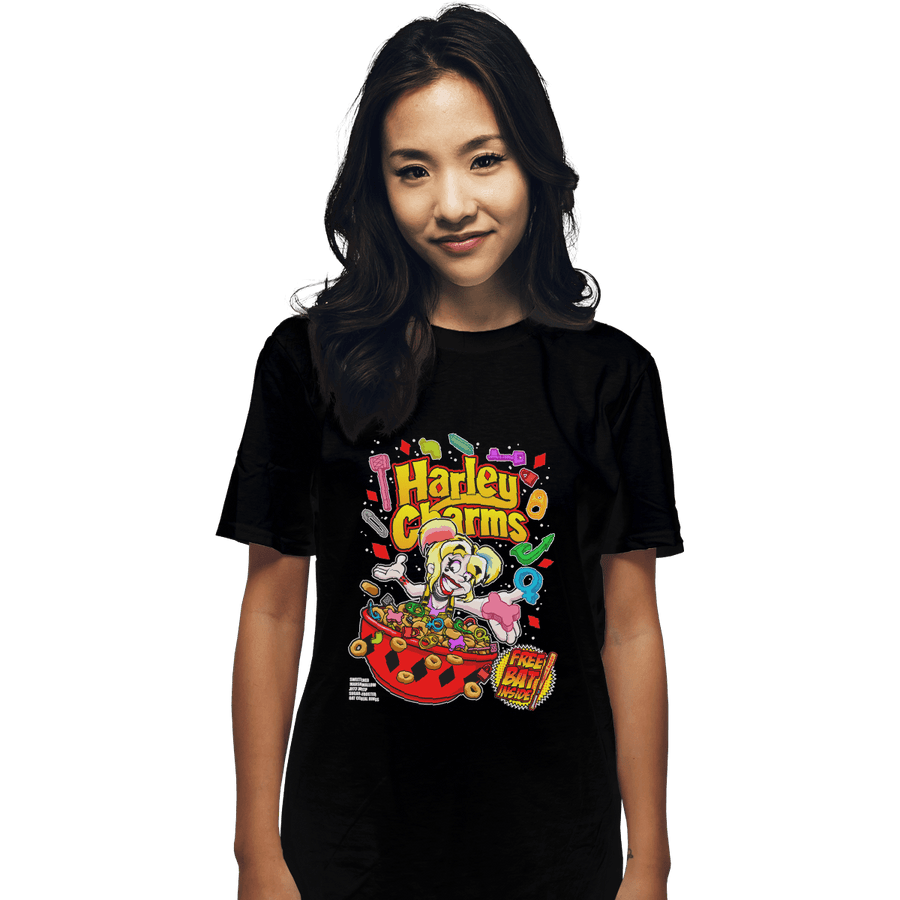 Shirts T-Shirts, Unisex / Small / Black Harley Charms