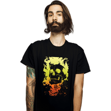 Load image into Gallery viewer, Shirts T-Shirts, Unisex / Small / Black Riding Ghost
