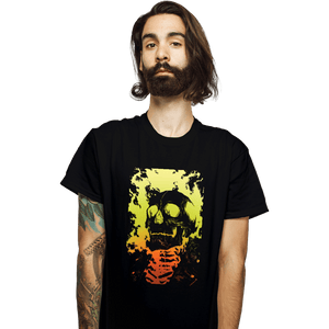 Shirts T-Shirts, Unisex / Small / Black Riding Ghost