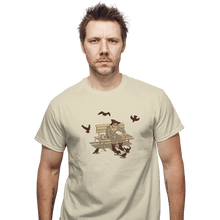 Load image into Gallery viewer, Shirts T-Shirts, Unisex / Small / Natural Free time activity
