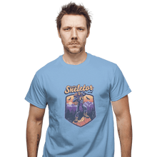 Load image into Gallery viewer, Shirts T-Shirts, Unisex / Small / Powder Blue Outdoor Skeletor
