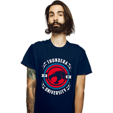 Load image into Gallery viewer, Daily_Deal_Shirts T-Shirts, Unisex / Small / Navy Thundera University
