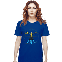 Load image into Gallery viewer, Daily_Deal_Shirts T-Shirts, Unisex / Small / Royal Blue Vitruvian Invincible
