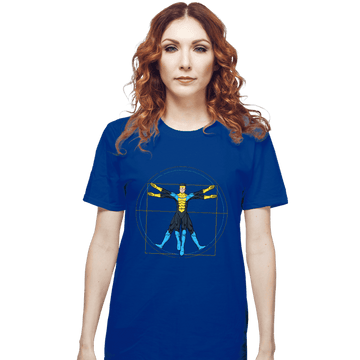 Daily_Deal_Shirts T-Shirts, Unisex / Small / Royal Blue Vitruvian Invincible