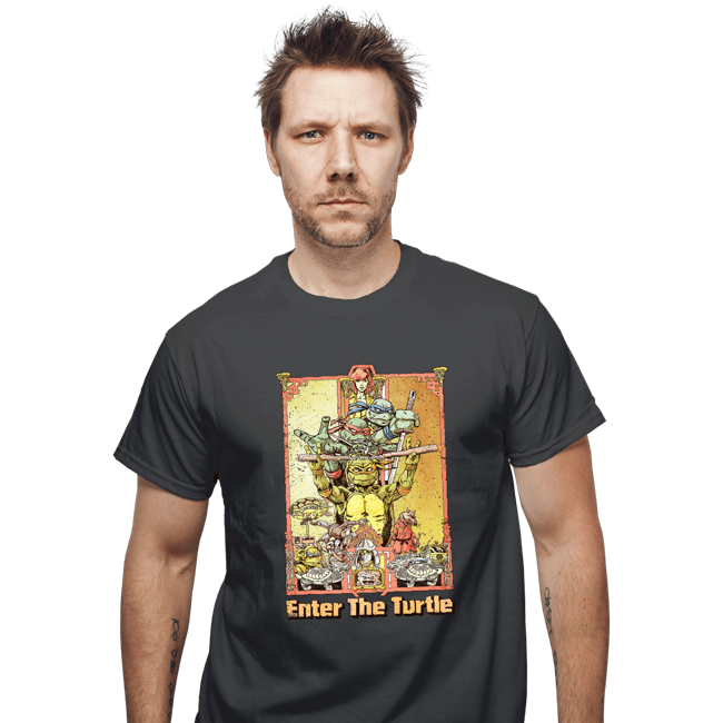 Secret_Shirts T-Shirts, Unisex / Small / Charcoal Enter The Turtles