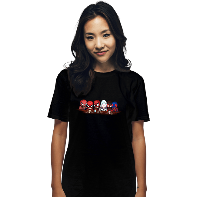 Daily_Deal_Shirts T-Shirts, Unisex / Small / Black Spider Friends