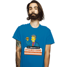 Load image into Gallery viewer, Secret_Shirts T-Shirts, Unisex / Small / Sapphire Steamed Hams Secret Sale

