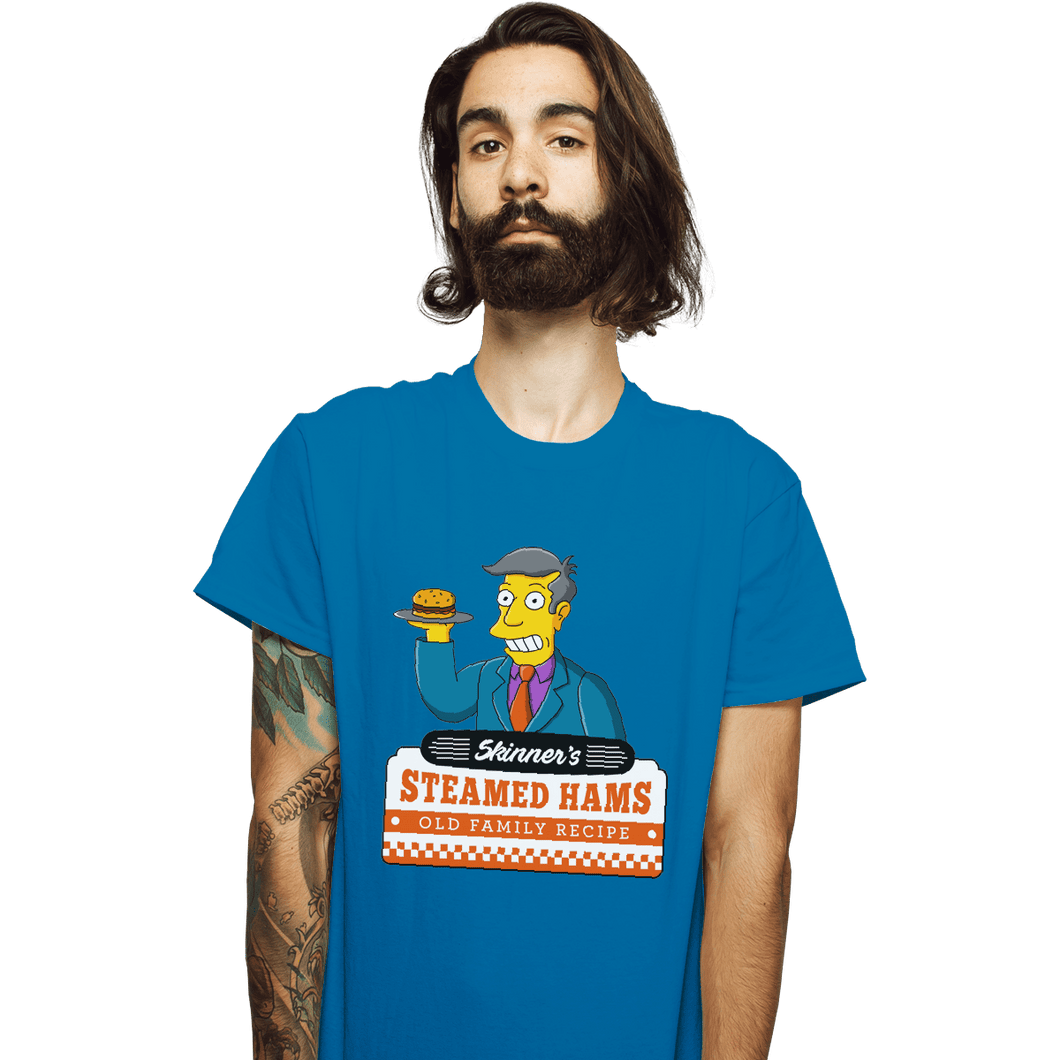 Secret_Shirts T-Shirts, Unisex / Small / Sapphire Steamed Hams Secret Sale