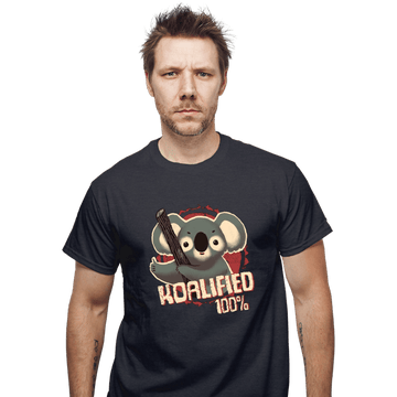 Shirts T-Shirts, Unisex / Small / Dark Heather 100% Koalified