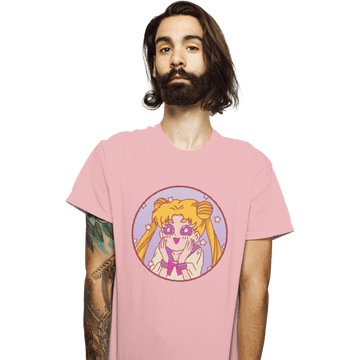 Secret_Shirts T-Shirts, Unisex / Small / Pink Pastel Moon