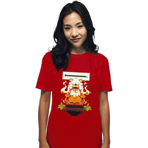 Shirts T-Shirts, Unisex / Small / Red Hisuian Growlithe