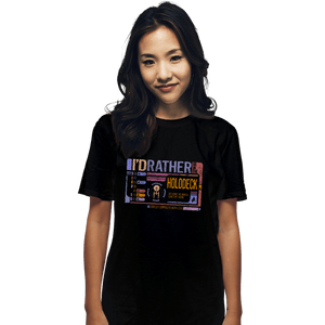 Shirts T-Shirts, Unisex / Small / Black Holodeck Reunion