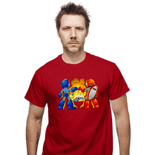 Load image into Gallery viewer, Shirts T-Shirts, Unisex / Small / Red Ro Bro Fist
