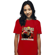 Load image into Gallery viewer, Secret_Shirts T-Shirts, Unisex / Small / Red Kali Bar
