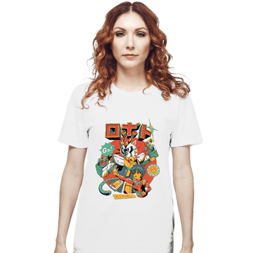 Daily_Deal_Shirts T-Shirts, Unisex / Small / White Neko Roboto