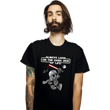 Load image into Gallery viewer, Daily_Deal_Shirts T-Shirts, Unisex / Small / Black The Dark Side Of Life
