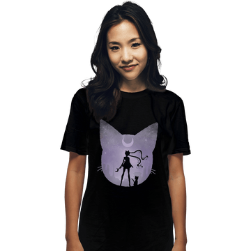 Shirts T-Shirts, Unisex / Small / Black Pretty Guardian