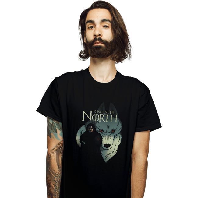 Shirts T-Shirts, Unisex / Small / Black King In The North