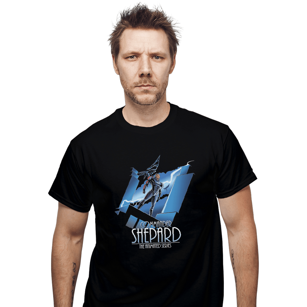 Shirts T-Shirts, Unisex / Small / Black Shepard