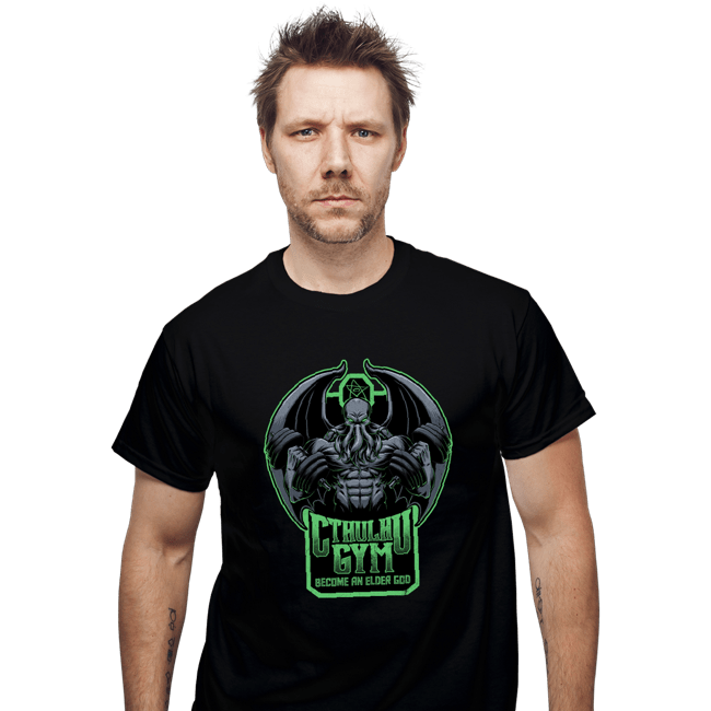 Daily_Deal_Shirts T-Shirts, Unisex / Small / Black Cthulhu Gym