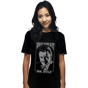 Shirts T-Shirts, Unisex / Small / Black The Wolf