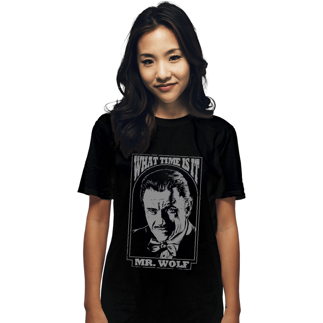 Shirts T-Shirts, Unisex / Small / Black The Wolf