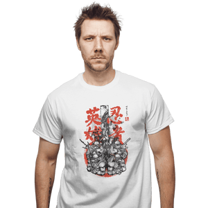 Shirts T-Shirts, Unisex / Small / White Half-Shell Ninjas
