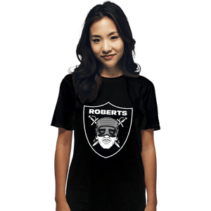 Shirts T-Shirts, Unisex / Small / Black Roberts
