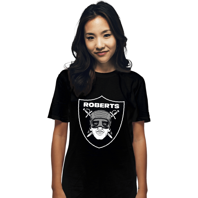 Shirts T-Shirts, Unisex / Small / Black Roberts
