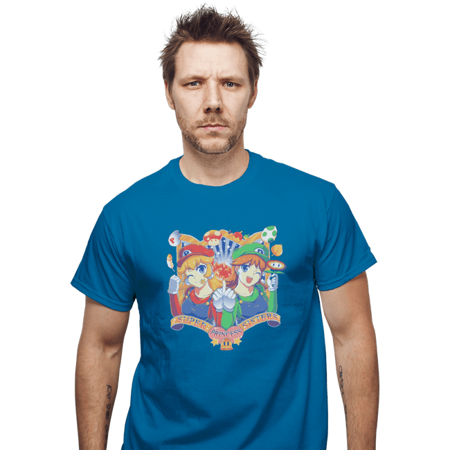 Shirts T-Shirts, Unisex / Small / Sapphire Super Princess Sisters