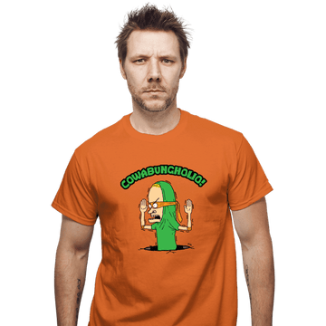 Secret_Shirts T-Shirts, Unisex / Small / Orange Cowa-Bungholio!