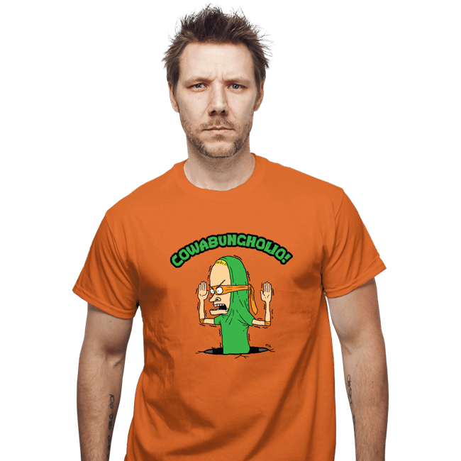 Secret_Shirts T-Shirts, Unisex / Small / Orange Cowa-Bungholio!