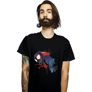 Shirts T-Shirts, Unisex / Small / Black Spider Miles