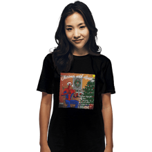 Load image into Gallery viewer, Shirts T-Shirts, Unisex / Small / Black Spidey Christmas Album
