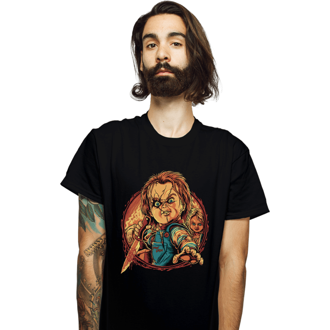 Daily_Deal_Shirts T-Shirts, Unisex / Small / Black The Doll Slasher