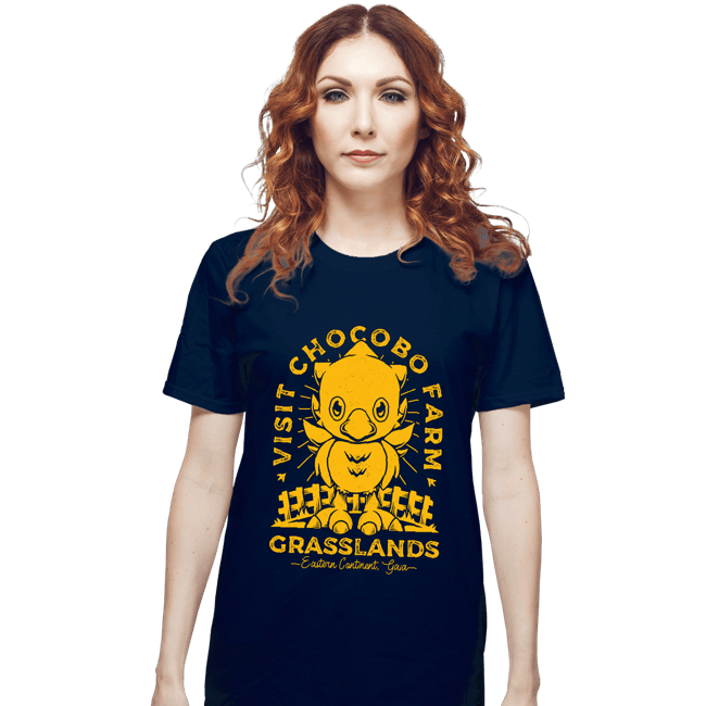 Shirts T-Shirts, Unisex / Small / Navy Grasslands Area Farm